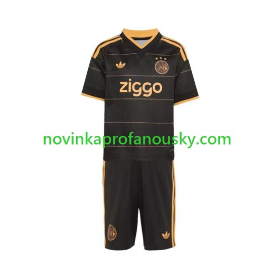AFC Ajax Dres Venkovní Fotbalové Dresy pro Děti 2026-2027 Krátký rukáv