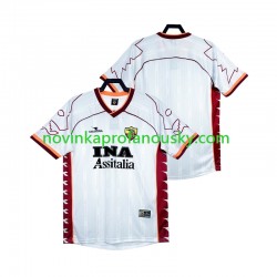 AS Řím Dres 2000 Retro Venkovní Fotbalové Dresy pro Muže 1999 Krátký rukáv