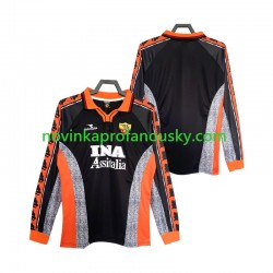 AS Řím Dres Retro Alternativní Fotbalové Dresy pro Muže 1998 1999 Dlouhý rukáv