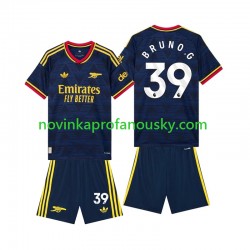 Arsenal Dres Bruno Guimaraes 39 Venkovní Fotbalové Dresy pro Děti 2026-2027 Krátký rukáv