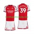 Arsenal Dres Bruno Guimaraes 39 Domácí Fotbalové Dresy pro Děti 2026-2027 Krátký rukáv