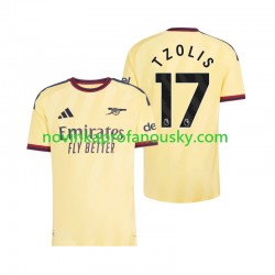 Arsenal Dres Christos Tzolis 17 Alternativní Fotbalové Dresy pro Muže 2026-2027 Krátký rukáv