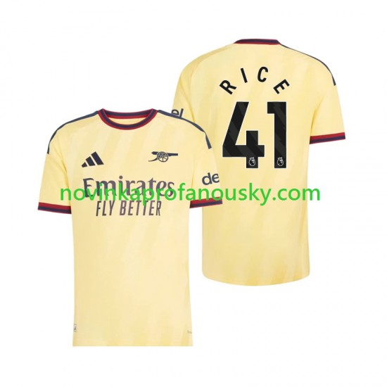 Arsenal Dres Declan Rice 41 Alternativní Fotbalové Dresy pro Muže 2026-2027 Krátký rukáv
