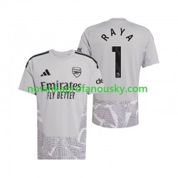 Arsenal Dres David Raya 1 Brankářské Domácí Fotbalové Dresy pro Muže 2026-2027 Krátký rukáv