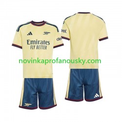 Arsenal Dres Alternativní Fotbalové Dresy pro Děti 2026-2027 Krátký rukáv