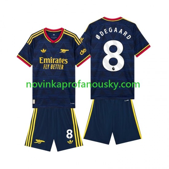 Arsenal Dres Martin Odegaard 8 Venkovní Fotbalové Dresy pro Děti 2026-2027 Krátký rukáv