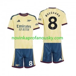 Arsenal Dres Martin Odegaard 8 Alternativní Fotbalové Dresy pro Děti 2026-2027 Krátký rukáv