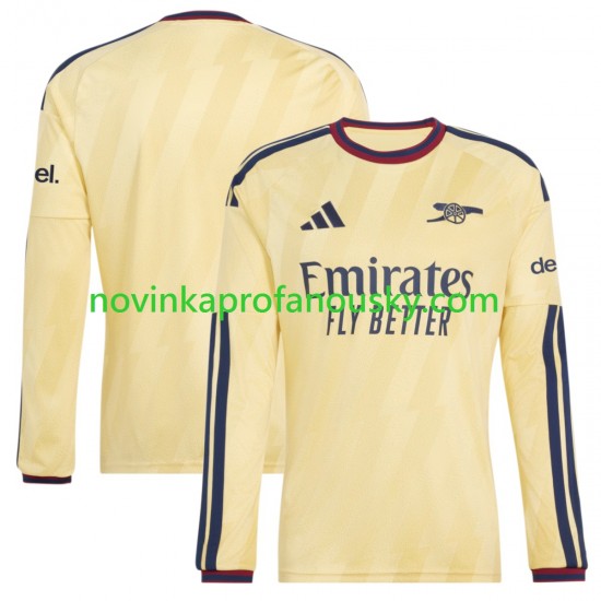 Arsenal Dres Alternativní Fotbalové Dresy pro Muže 2026-2027 Dlouhý rukáv