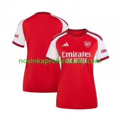 Arsenal Dres Domácí Fotbalové Dresy pro Ženy 2026-2027 Krátký rukáv