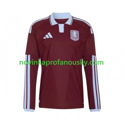 Aston Villa Dres Domácí Fotbalové Dresy pro Muže 2026-2027 Dlouhý rukáv