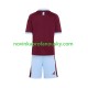 Aston Villa Dres Domácí Fotbalové Dresy pro Děti 2026-2027 Krátký rukáv