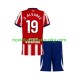 Atlético Madrid Dres Julian Alvarez 19 Domácí Fotbalové Dresy pro Děti 2026-2027 Krátký rukáv