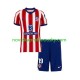 Atlético Madrid Dres Julian Alvarez 19 Domácí Fotbalové Dresy pro Děti 2026-2027 Krátký rukáv
