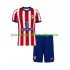 Atlético Madrid Dres Domácí Fotbalové Dresy pro Děti 2026-2027 Krátký rukáv