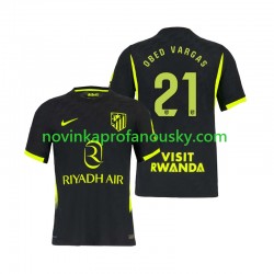 Atlético Madrid Dres Obed Vargas 21 Venkovní Fotbalové Dresy pro Muže 2026-2027 Krátký rukáv