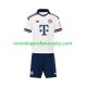 FC Bayern Mnichov Dres Venkovní Fotbalové Dresy pro Děti 2026-2027 Krátký rukáv