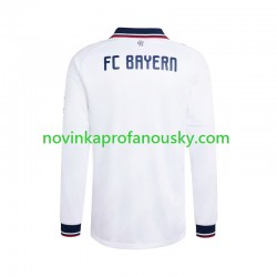 FC Bayern Mnichov Dres Venkovní Fotbalové Dresy pro Muže 2026-2027 Dlouhý rukáv