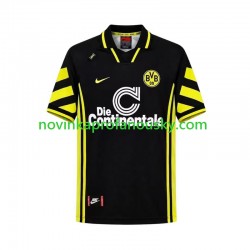 Borussia Dortmund Dres 1996 Retro Venkovní Fotbalové Dresy pro Muže Krátký rukáv