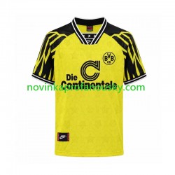 Borussia Dortmund Dres Retro Domácí Fotbalové Dresy pro Muže 1994 Krátký rukáv