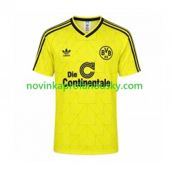 Borussia Dortmund Dres Retro Domácí Fotbalové Dresy pro Muže 1998 Krátký rukáv