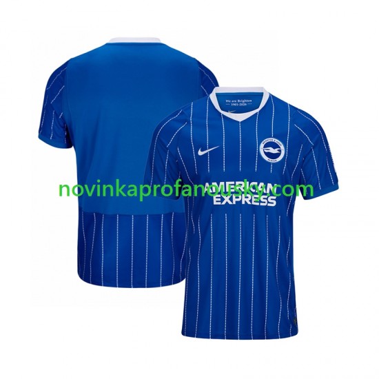 Brighton & Hove Albion Dres Domácí Fotbalové Dresy pro Muže 2026-2027 Krátký rukáv