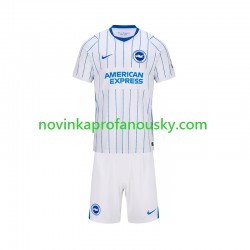 Brighton & Hove Albion Dres Venkovní Fotbalové Dresy pro Děti 2026-2027 Krátký rukáv