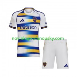 CA Boca Juniors Dres Alternativní Fotbalové Dresy pro Děti 2026-2027 Krátký rukáv