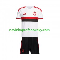 CR Flamengo Dres Venkovní Fotbalové Dresy pro Děti 2026-2027 Krátký rukáv