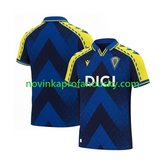Cádiz CF Dres Retro Domácí Fotbalové Dresy pro Muže 2025-2026 Krátký rukáv