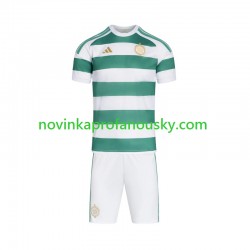 Celtic Dres FC Domácí Fotbalové Dresy pro Děti 2026-2027 Krátký rukáv