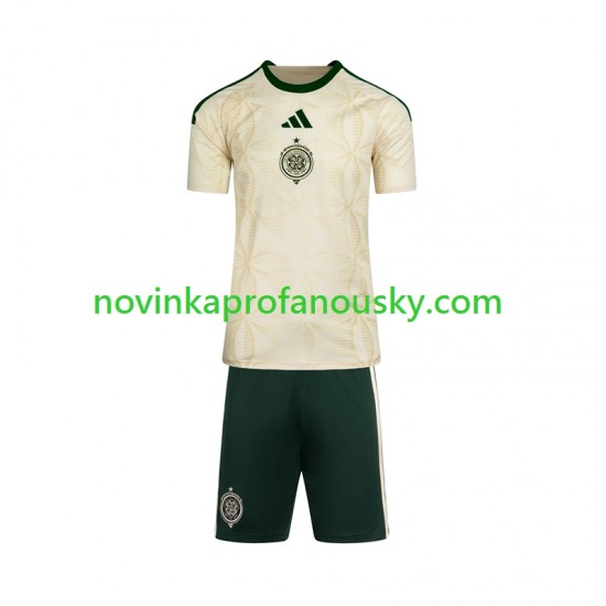 Celtic Dres FC Alternativní Fotbalové Dresy pro Děti 2026-2027 Krátký rukáv