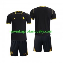 Chelsea Dres Venkovní Fotbalové Dresy pro Děti 2026-2027 Krátký rukáv