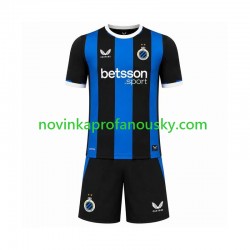 Club Brugge Dres Domácí Fotbalové Dresy pro Děti 2026-2027 Krátký rukáv