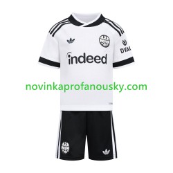 Eintracht Frankfurt Dres Venkovní Fotbalové Dresy pro Děti 2026-2027 Krátký rukáv