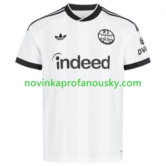 Eintracht Frankfurt Dres Venkovní Fotbalové Dresy pro Muže 2026-2027 Krátký rukáv