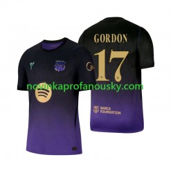 FC Barcelona Dres Anthony Gordon 17 Venkovní Fotbalové Dresy pro Muže 2026-2027 Krátký rukáv