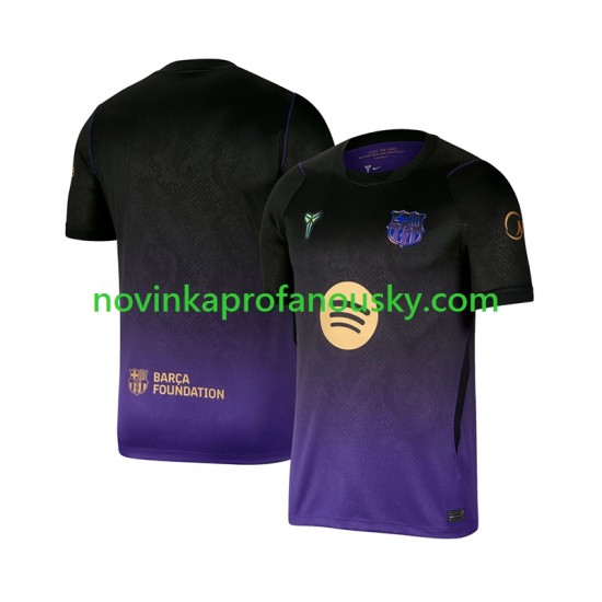 FC Barcelona Dres Venkovní Fotbalové Dresy pro Muže 2026-2027 Krátký rukáv