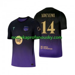 FC Barcelona Dres Karim Adeyemi 14 Venkovní Fotbalové Dresy pro Muže 2026-2027 Krátký rukáv