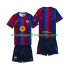FC Barcelona Dres Domácí Fotbalové Dresy pro Děti 2026-2027 Krátký rukáv