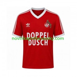 FC Köln Dres 1984 1985 Retro Venkovní Fotbalové Dresy pro Muže Krátký rukáv