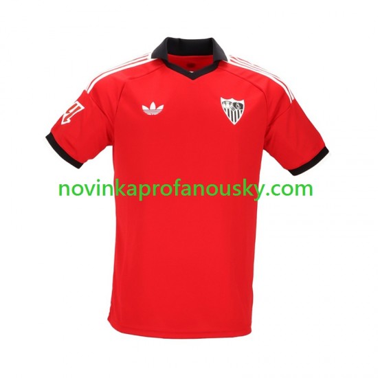 Sevilla FC Dres Venkovní Fotbalové Dresy pro Muže 2026-2027 Krátký rukáv