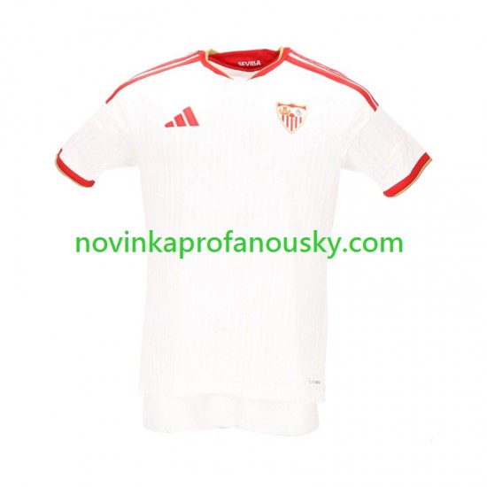 Sevilla FC Dres Domácí Fotbalové Dresy pro Muže 2026-2027 Krátký rukáv