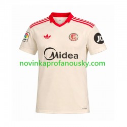 Sevilla FC Dres Retro Domácí Fotbalové Dresy pro Muže 2025-2026 Krátký rukáv