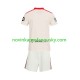 Sevilla FC Dres Retro Domácí Fotbalové Dresy pro Děti 2025-2026 Krátký rukáv