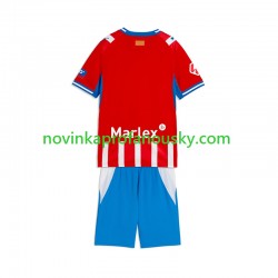 Dres Girona Domácí Fotbalové Dresy pro Děti 2026-2027 Krátký rukáv