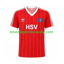 Hamburger SV Dres 1983 Retro Venkovní Fotbalové Dresy pro Muže Krátký rukáv