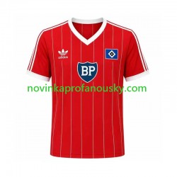 Hamburger SV Dres 1984 Retro Venkovní Fotbalové Dresy pro Muže Krátký rukáv