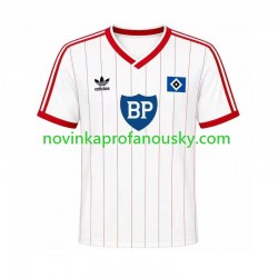 Hamburger SV Dres 1984 Retro Domácí Fotbalové Dresy pro Muže Krátký rukáv