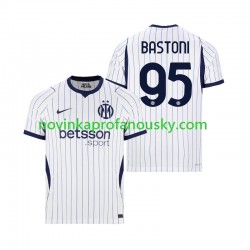 Inter Milán Dres Alessandro Bastoni 95 Venkovní Fotbalové Dresy pro Muže 2026-2027 Krátký rukáv