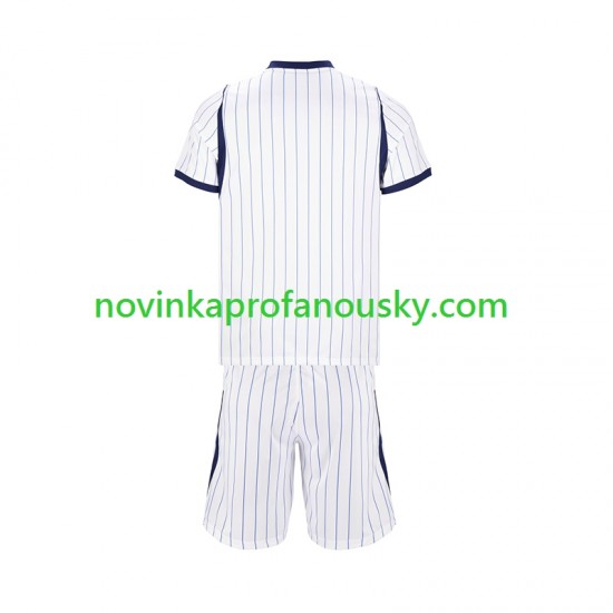 Inter Milán Dres Venkovní Fotbalové Dresy pro Děti 2026-2027 Krátký rukáv